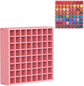 Krafetto 64 Grids Craft Paint Storage Organizer, Wall-mountable Paints Holder by Krafetto