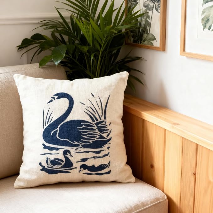 TIAMECH A4 Reusable Duck Goose Swan Stencil - Image 2