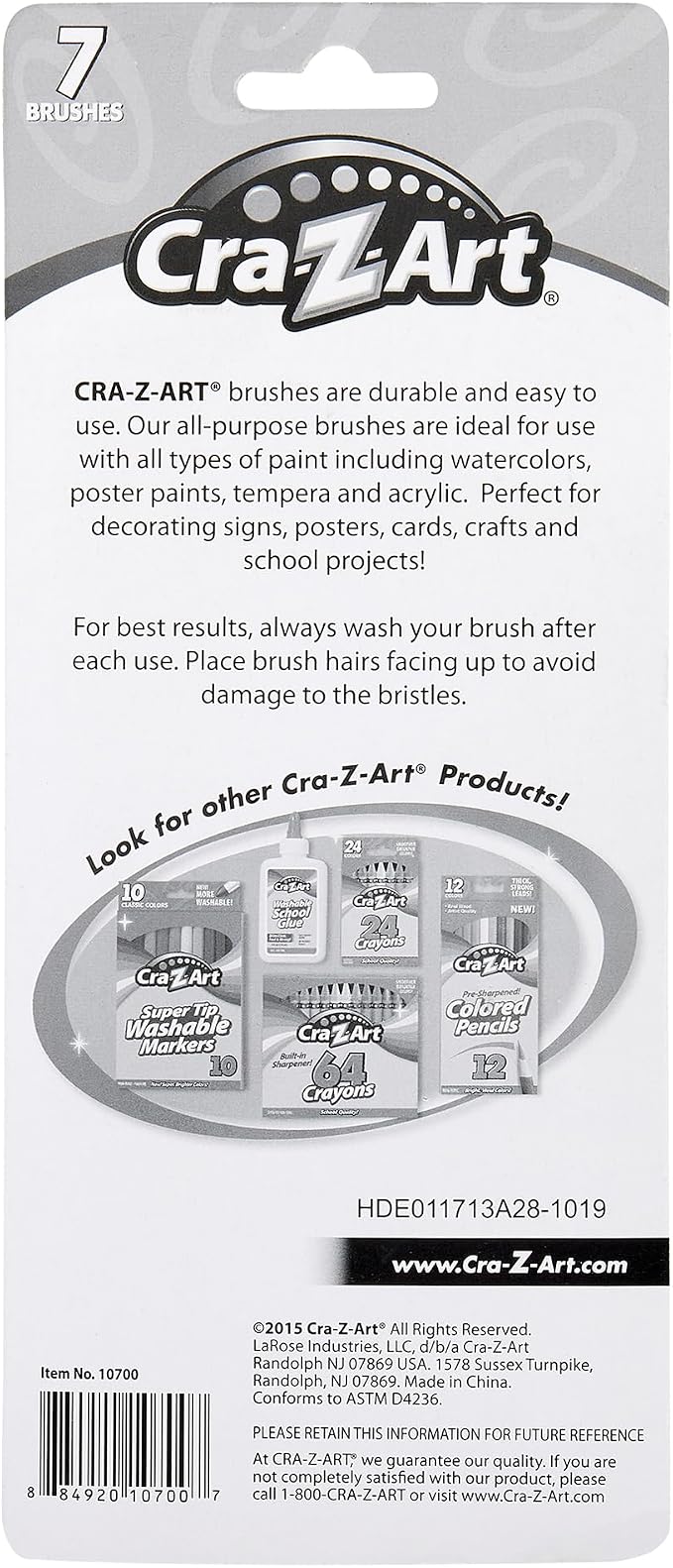 Cra-Z-Art Artist Brushes - Image 4