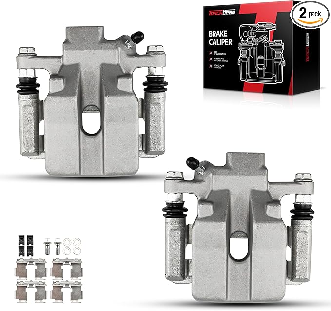Torchbeam Rear Brake Calipers Set for Toyota Camry 2007-2011, Lexus ES350 2007-2012, Toyota Avalon 2008-2011, Rear Left and Rear Right Calipers Replace # 19B3130+19B3131