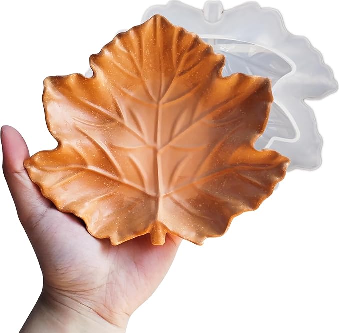 Wehous Maple Leaf Tray Mold, Tray Silicone Molds by Wehous