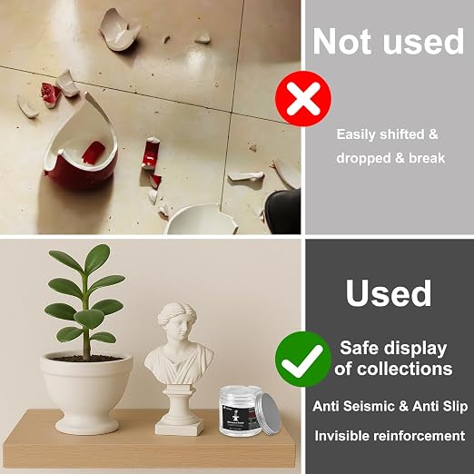 1DFAUL 12 oz Exhibits Fix Gel for Museum, Removable Museum Paste Putty Wax | - Image 3