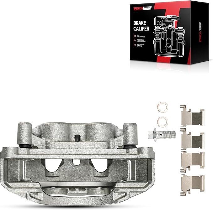 Torchbeam Front Brake Caliper Right for Chevrolet Silverado 2500 HD 2011-2019, GMC Sierra 2500 HD 2011-2019, Chevrolet Silverado 3500 HD 2011-2019, Front Right Caliper Replace # 18B5302