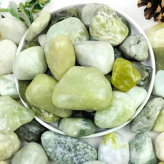 YISZM 40lbs Jade River Rocks for Landscaping, 2-3 Inch Natural Pebbles for by YISZM-ForYourNaturalLife