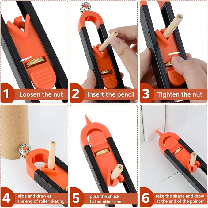 yuntop 1 Pack Precise Contour Scribe Tool - Image 5