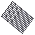 Drill Bit, 2.3mm Cutting Diameter, 4241 HSS Nitriding Black 118° Cutting Angle Versatile Jobber Bits - (Applications: for Drilling Plastic Wood Soft Metal), 12-Pieces
