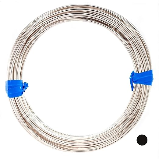 925 Sterling Silver Wire, 20 Gauge, Half Hard, 50FT by CRAFT WIRE by CRAFTWIRE