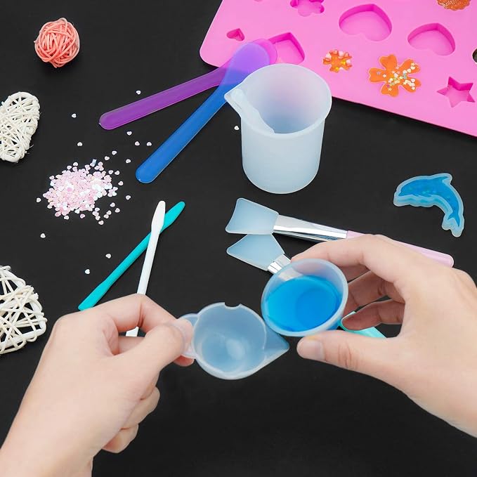 Gartful 15PCS Silicone Measuring Cups Set, Mixing Cups - Image 6