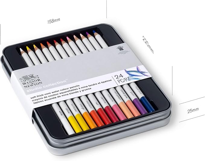 Winsor & Newton Studio Collection Artist Pencils, Watercolor Pencils - Image 8