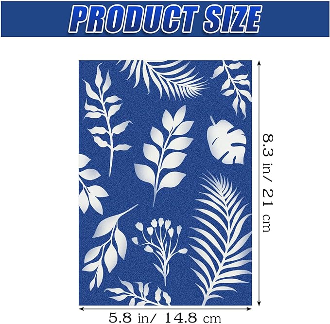 Sun Print Paper Kit Cyanotype Paper, 24 Sheets Cyanotype Papers - Image 2