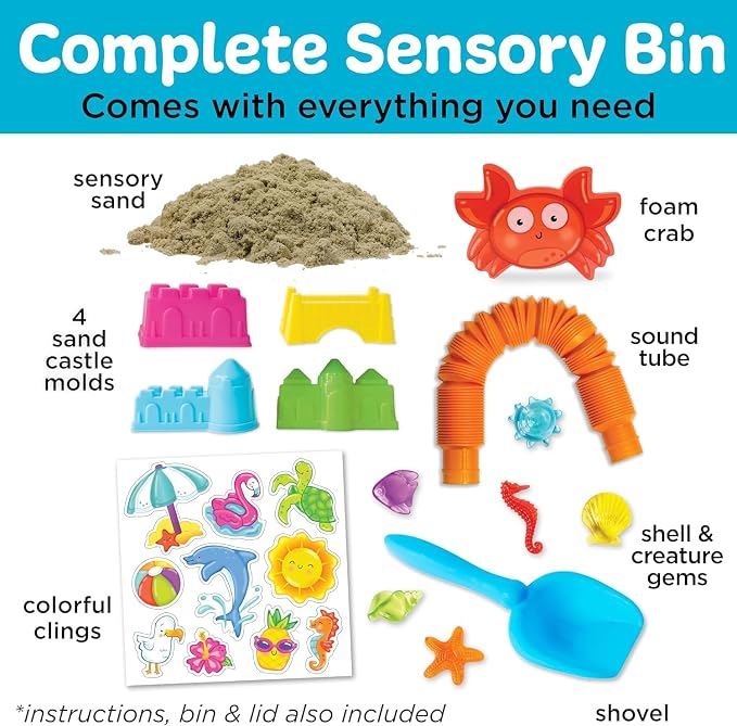 Creativity for Kids Sensory Bin: Beach - Image 2