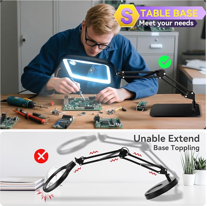 10X 30X Extra Large Magnifying Glass - Image 3