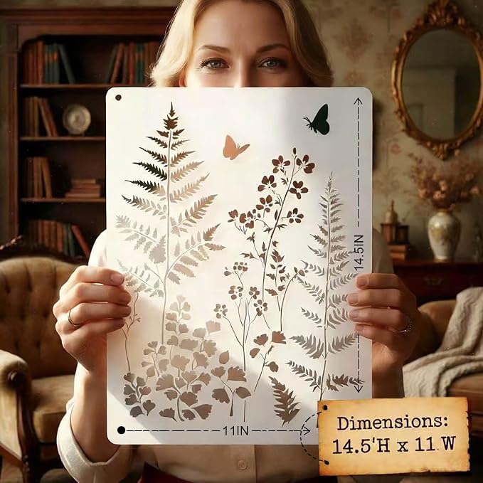 Botanical Wall Stencil Kit for Painting - Image 5