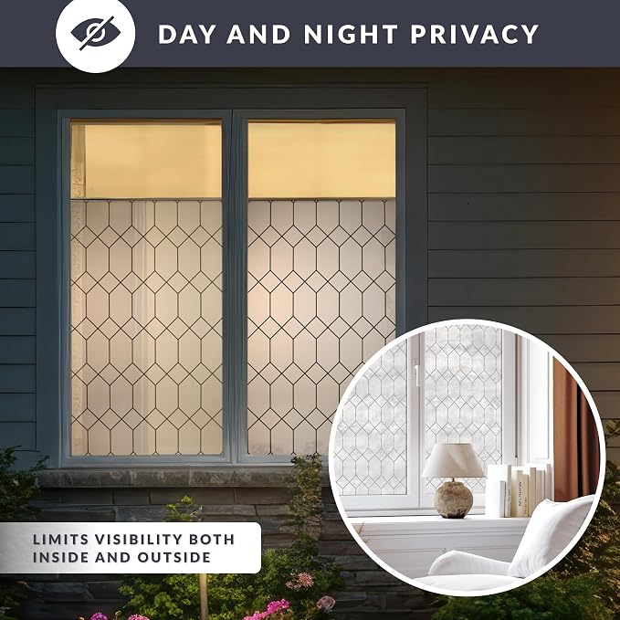 Old English Window Privacy Film by Artscape - Image 7