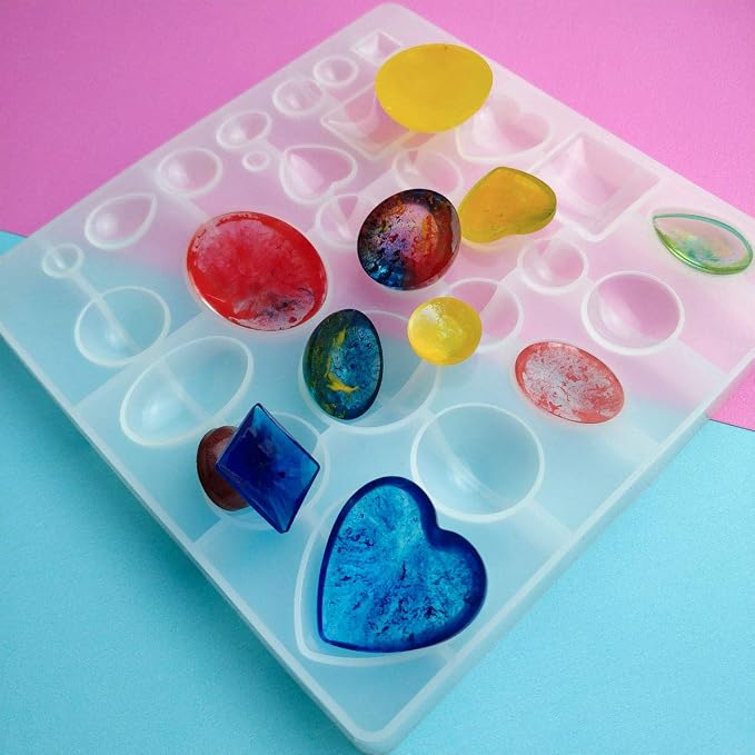 Jewelry Casting Molds, Gem Jewelry Silicone Casting Mold, - Image 4
