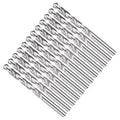 Drill Bit, 5/16" Cutting Diameter, 4241 HSS 118° Cutting Angle Uncoated Bright Versatile Jobber Bits - (Applications: for Drilling Plastic Wood Soft Metal), 12-Pieces
