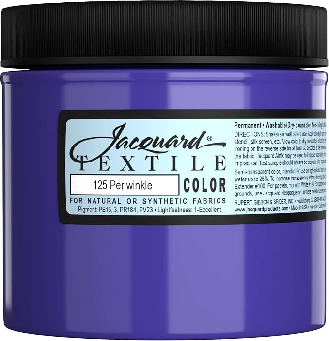 Textile Color Paint Periwinkle by Jacquard