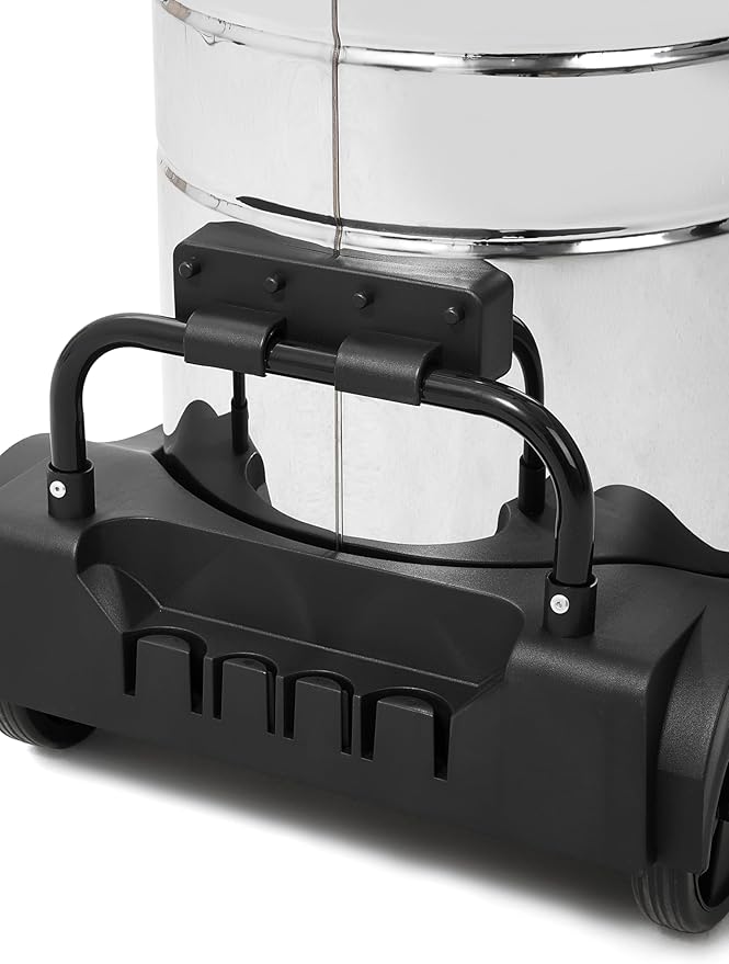 21 Gallon 8.5 Peak HP Wet/Dry Vacuum, Stainless Steel Tank, 2 in 1 Function Portable Shop Vacuum with Attachments, Built-in Drain Ideal for Jobsite, Garage & Workshop.