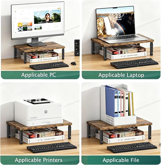 OPNICE Adjustable Monitor Stand Riser - Image 5