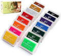 Lsushine 15 Colors Craft Ink Pad by Lsushine