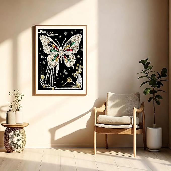 GEMFAMILY Butterfly Pearl Diamond Art Kits - Image 5