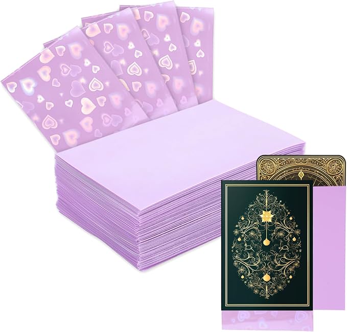 Penitue Photocard Sleeves, Holographic Foil Cover | Photocard Sleeves by Unknown