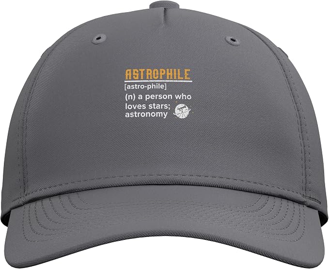 Astrophile Astronomy Astronomer Constellations Telescope Adjustable Baseball Hat - Image 2