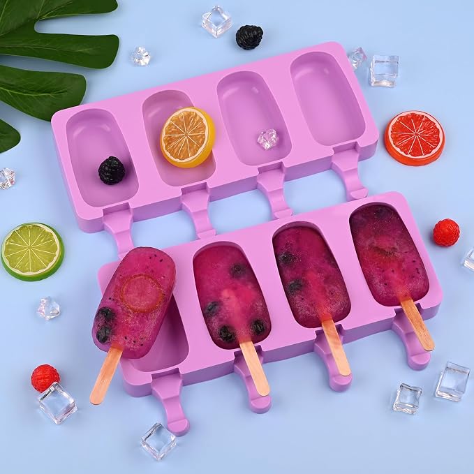 WMKGG Popsicle Silicone Molds Set, Ice Pop, Cakesicles - Image 3