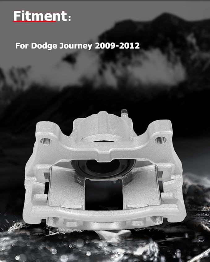 cciyu Front Right Brake Caliper Assembly w/Bracket 18B5045A 2009 2010 2011 2012 For Dodge For Journey