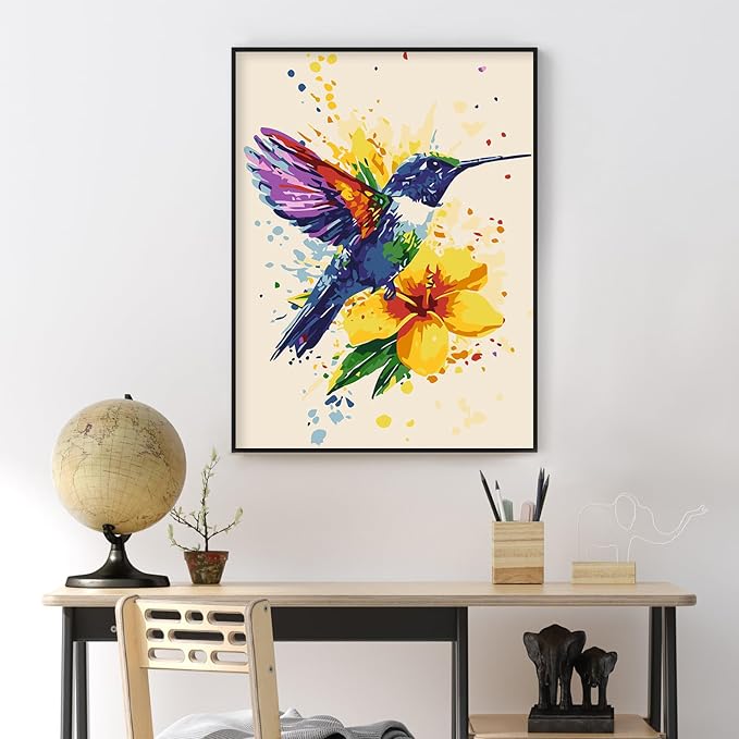 Yezavesu Framed Paint by Numbers Kit - Image 2