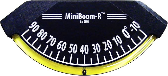 Lev-o-gage Industrial Mini Boom-R - Glass Tube Boom Angle Indicator (Model 3051-I)