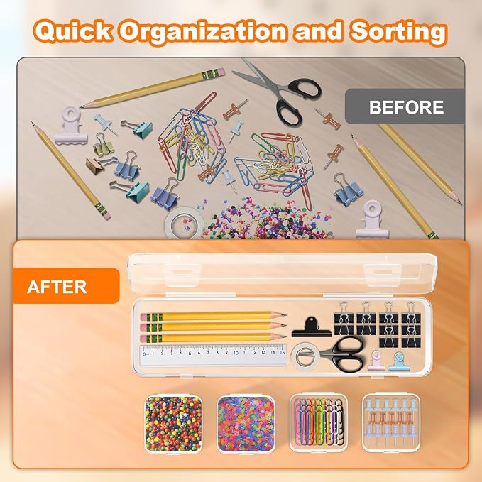 Bead Organizer Box, Craft Storage Box - Image 4