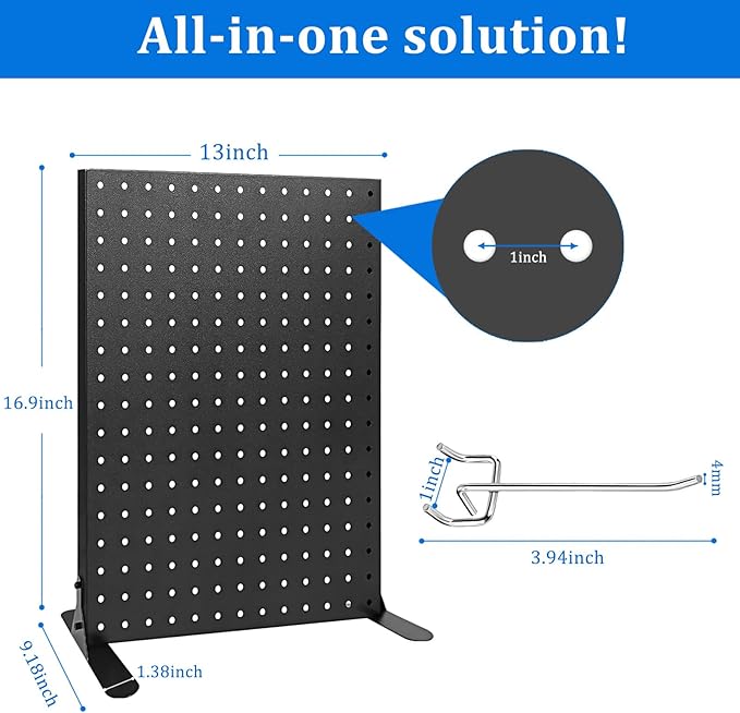 2PCS Pegboard Display Stand - Image 2
