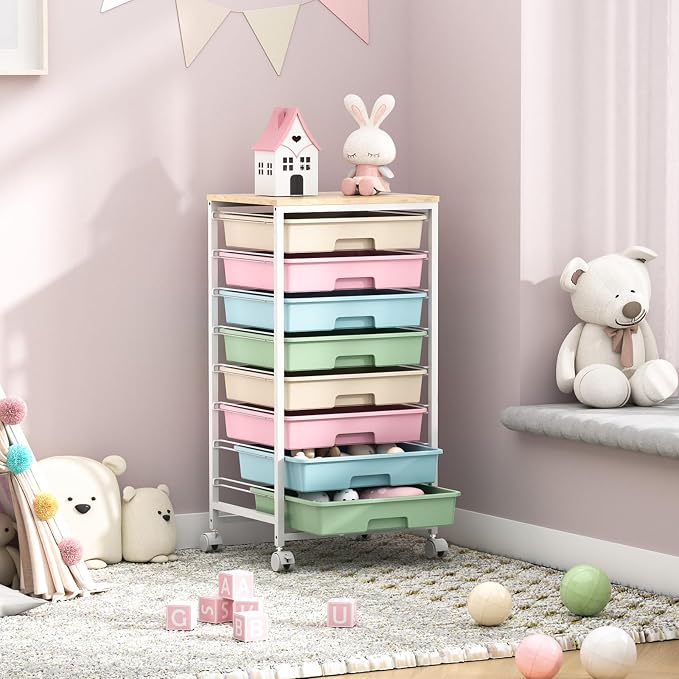 SYKIARIOL Rolling Storage Cart - Image 8