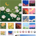 Nezyo 12 Sets Paint by Numbers Kit by Nezyo