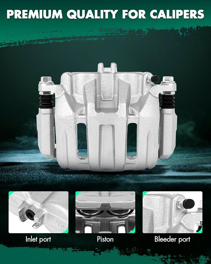 SCITOO Front Brake Caliper With Bracket 19B2959, 19B2958 Fit For Acura RDX 07-12, For Honda Crosstour 12-15, For Honda CR-V 07-16, For Honda For Accord Crosstour 10-11, For Honda Odyssey 05-10
