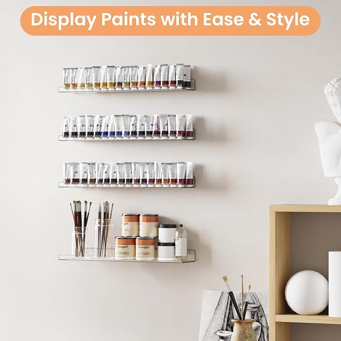 upsimples 23.6" Acrylic Shelves - Image 5