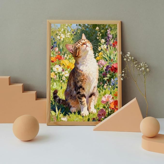 MBNTJHT Cat Paint by Numbers Kit - Image 4
