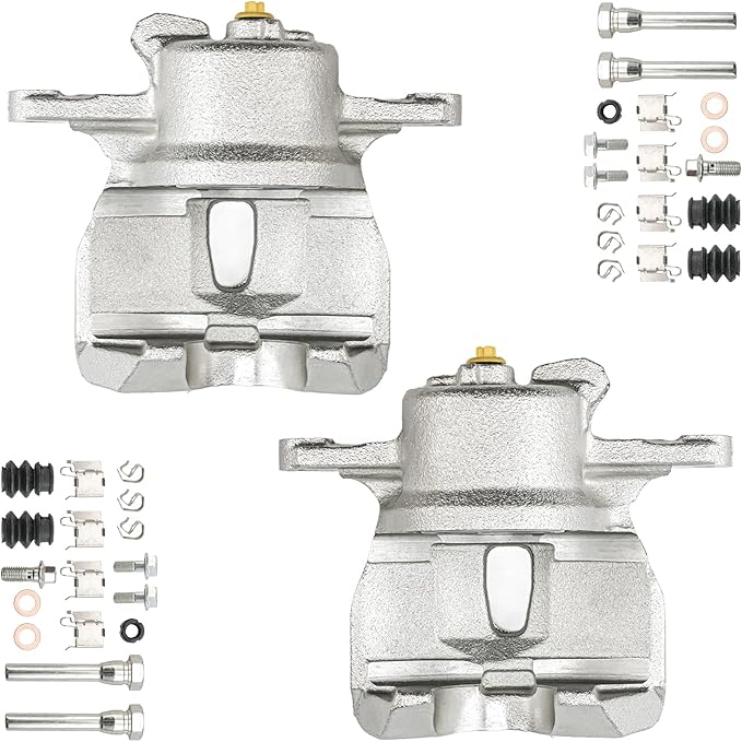 Torchbeam Front Brake Calipers Set for Toyota Corolla 2009-2019, Scion xD 2008-2014, Toyota Matrix 2009-2013, Pontiac Vibe 2009-2010, Front Left and Front Right Calipers Replace # 193434+193435