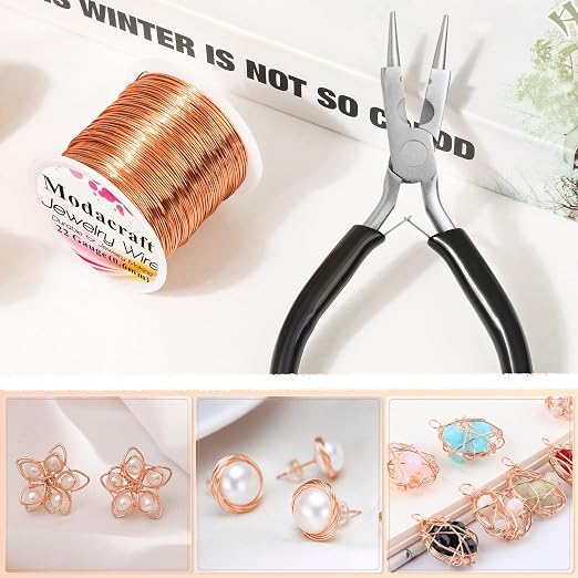 Modacraft 22 Gauge Copper Wire for Jewelry Making - Image 5
