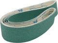 2 x 36 Inch Ceramic Sanding Belts, 2x36 Metal Grinding Sanding Belt 60/80/120/180/240/400 Grit, Sander Belt for Knife Making, Rust Removal, 6 Pack