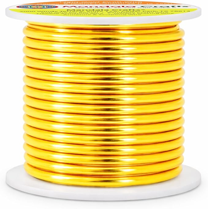Mandala Crafts 8 Gauge Anodized Aluminum Craft Wire - Image 2