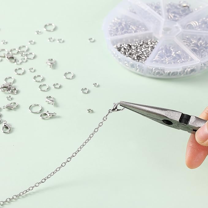 Mr. Pen- Open Jump Rings Set, 6 Assorted Sizes, Jewelry Making Findings - Image 6