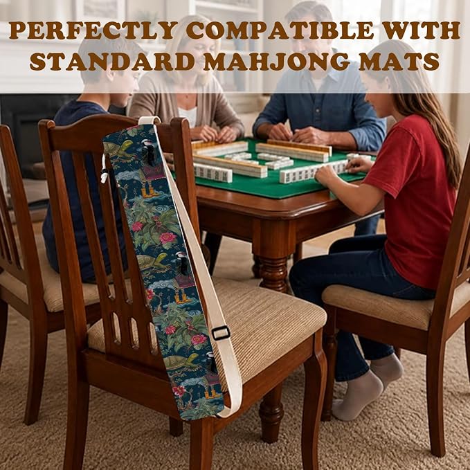 Exotic Jungle Forest Animal Mahjong Mat Bag - Image 5