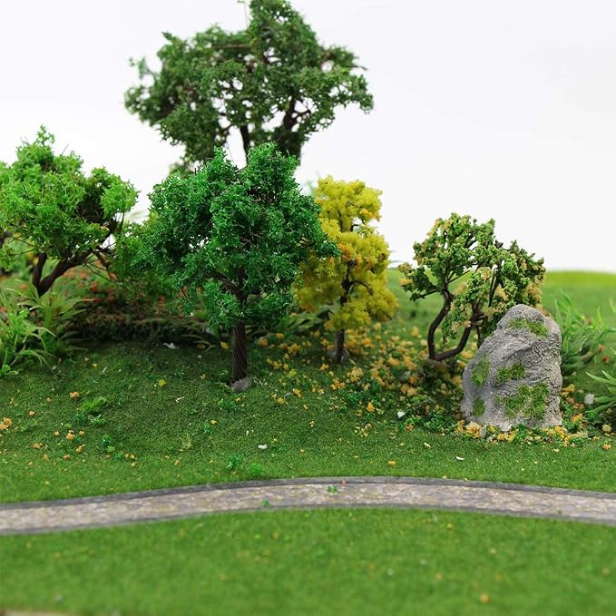 CP122 Artificial Model Grass Mat Trains Dark Green 40x100cm or 15.7‘’ x 39'' - Image 4
