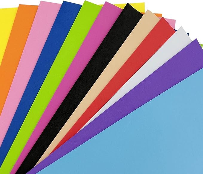 biguphate 20 Pack Orange EVA Foam Sheets, 15.7 x 11.8 in, 1MM Thick Foam Paper - Image 4