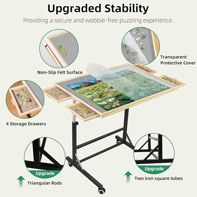 ALL4JIG 1500 Pieces Puzzle Table - Image 3