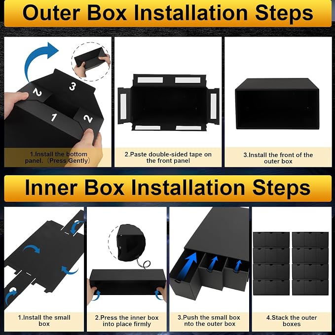 Trading Card Storage Box, 14400+ Card Organizer - Image 6