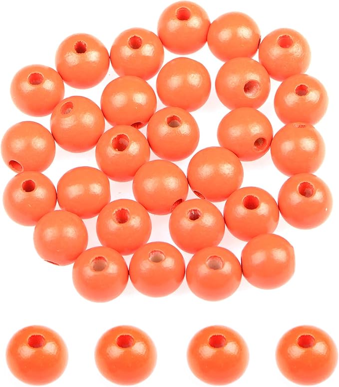 AD Beads Large Hole Wood Spacer Wooden Jewelry Making Bracelet Necklace by ADBeads