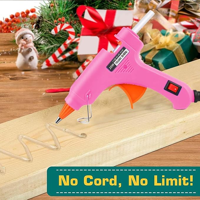 Mini Hot Glue Gun 10pcs Glue Stick Hot Glue Gun Set - Image 4